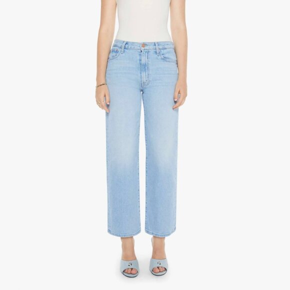 MOTHER Denim - Mother Jeans The Dodger Ankle Slouch Loose Straight Leg Light Wash Size 25